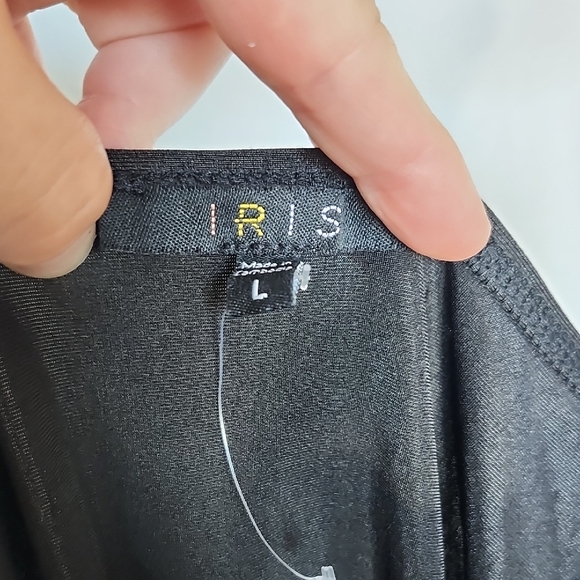 Iris Black Mini Dress - Picture 2 of 6